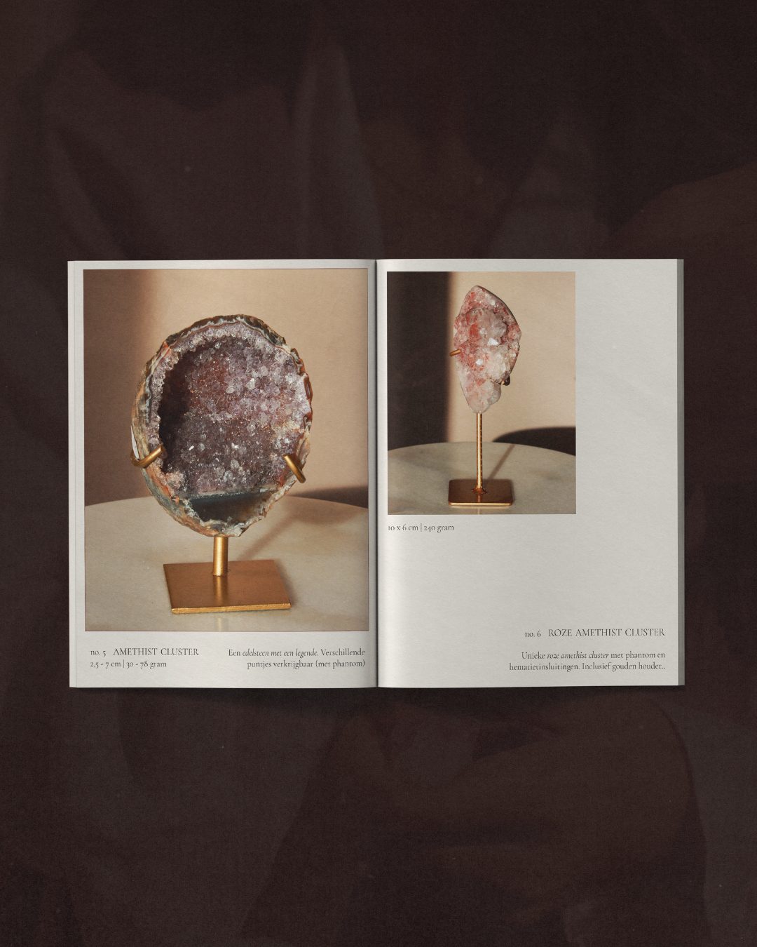 portfolio branding project mooon crystals